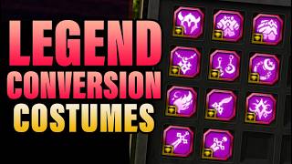How to GET LEGEND CONVERSION COSTUME in Dragon Nest SEA