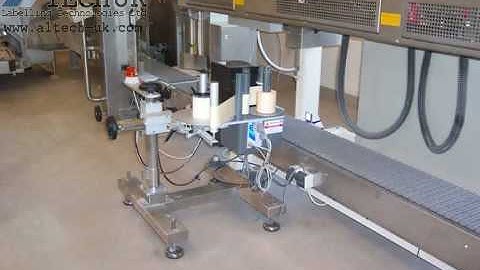 ALcode Swinging Plate - Print & Apply Sack Labelling