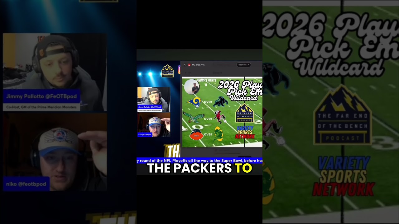 Chicago fans… don’t blink 👀#NFL #DaBears #GoPackGo #Wildcard