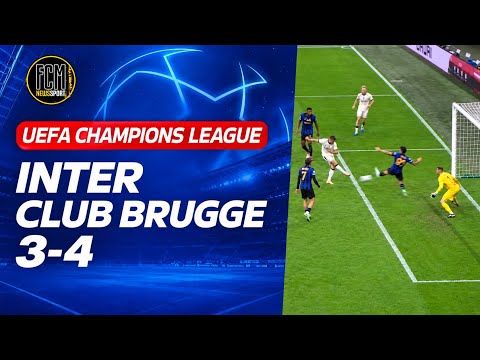 Video Inter Club Brugge 3-4 \\\ INCREDIBILE TRIPLETTA di TRESOLDI che ammutolisce San Siro \\ Ucl