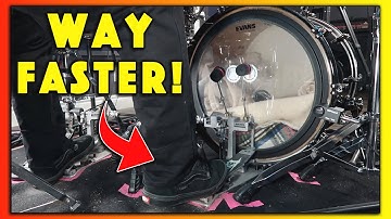 UNLOCK Double Bass Drumming SPEED with The Ankle Technique.