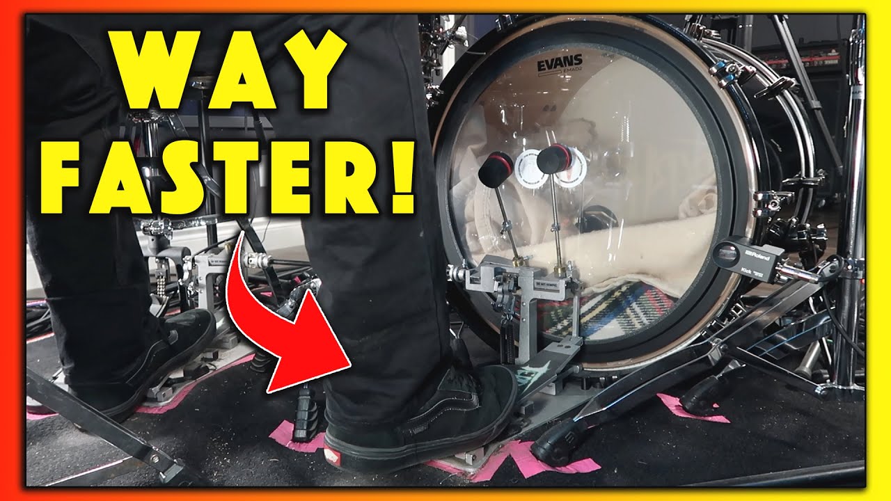 UNLOCK Double Bass Drumming SPEED with The Ankle Technique. YouTube