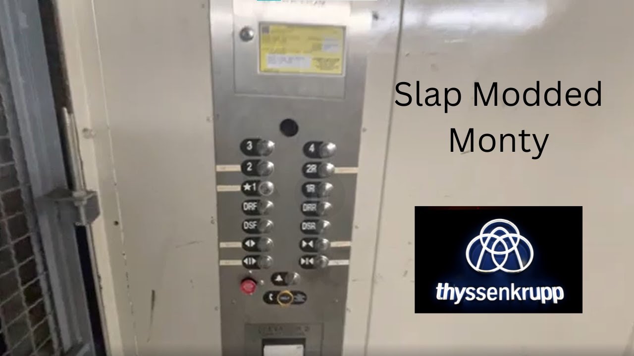 Modded TKE Hydraulic Freight elevator (Former Montgomery) at Nalley Valley Self Storage