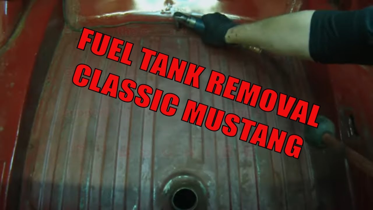 How to remove fuel tank from your classic Ford Mustang Alf's Mustang
