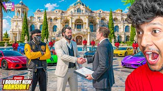 MICHAEL GIFTING NEW $450,000,000 MOST LUXURY MANSION in GTA 5 REAL LIFE!🤑 #30
