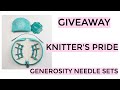 Giveaway!  Knitter's Pride Mindful Generosity Needle Sets