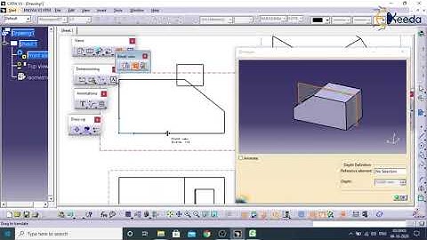 Broken Views, Break Out View, Add 3D Clipping, View Creation Wizard