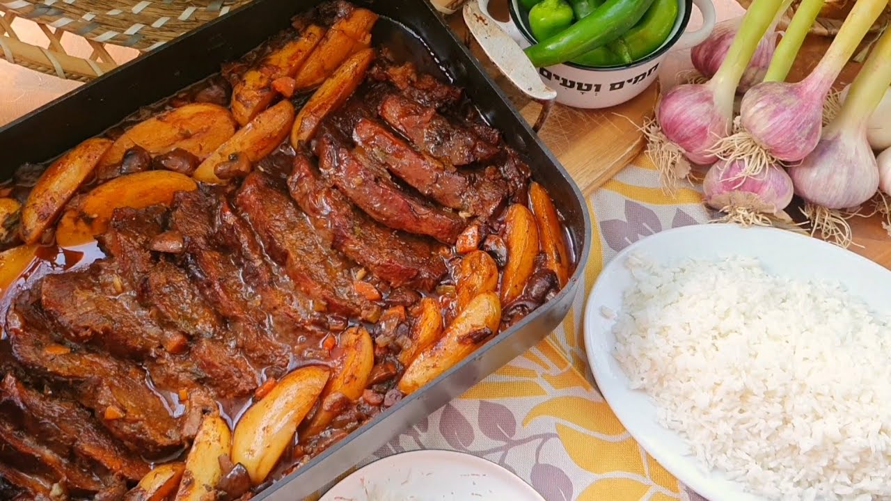 צלי בקר חגיגי -מתכון מנצח- Minute steak roast