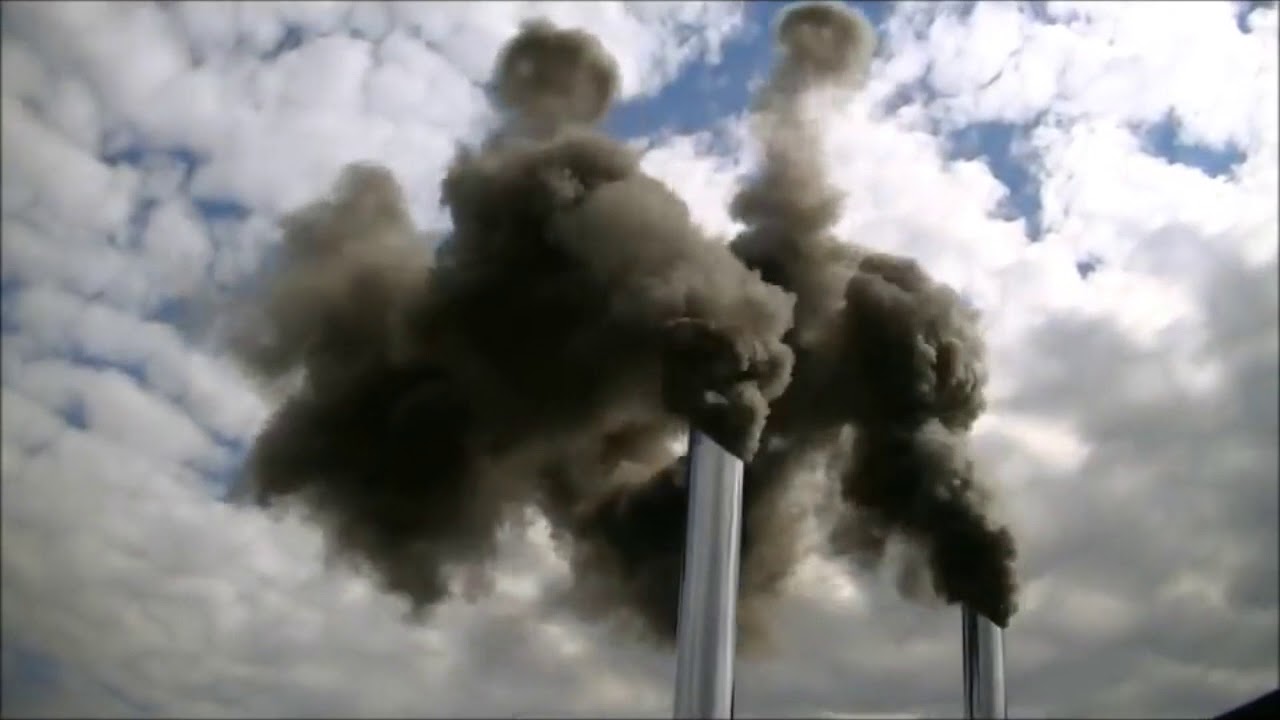 Diesel truck pollution