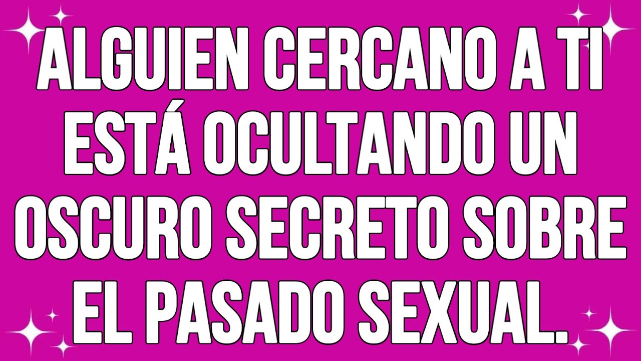 Alguien cercano A Ti Está Ocultando Un Oscuro Secreto...