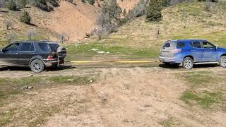 Mercedes ML 5л. VS Trailblazer 3.6л.