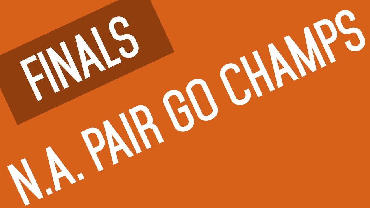 games people play Pandanet North American Pair Go Championship Finals, w/ Ryo Maeda 6p!