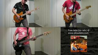 NOFX - Bleeding Heart Disease: guitar &amp; bass cover (playthrough) by JiiHoo