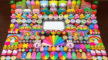 RELAXING WITH FOAM VS CLAY PIPING BAG | Mixing Random Things Into GLOSSY Slime #2127