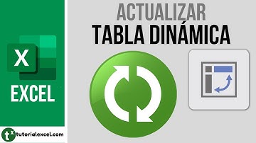 Actualizar tabla dinámica en Excel 🔁