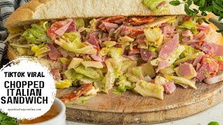 TikTok Viral Chopped Italian Sandwich by Sparkles to Sprinkles 167 views 1 month ago 1 minute, 44 seconds