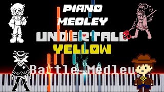 Undertale yellow - Complete Ost part 1 (Piano Tutorial & Sheet)