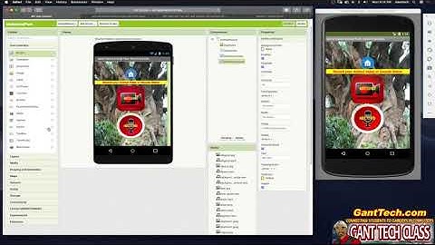 MIT App Inventor: Animal Park (Record Animals - Part 2: Designing Screen)