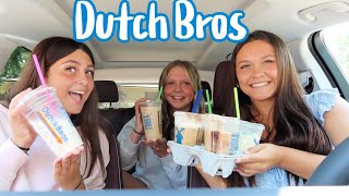 Trying DUTCH BROS For The First Time Coffee Review