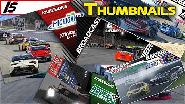 Creating iRacing Thumbnails - KNEEBON5