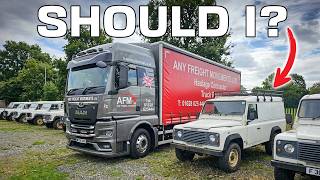 HGV Driver BACK at the AUCTION Site | UK Trucking