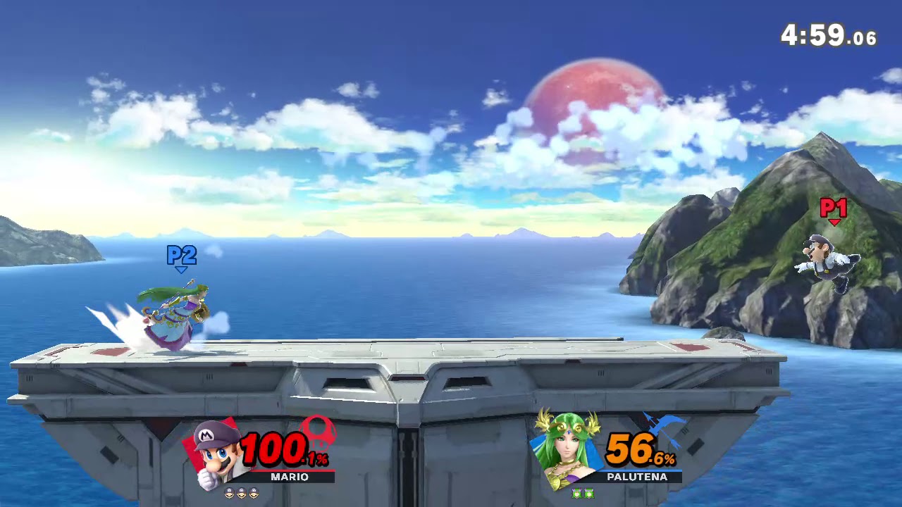 He Rage Quit. Smash Bros Ultimate Online Match