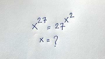 Oxford University Interviews tricks | Exponential Equation Solve. Can You solve?