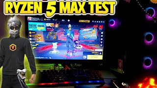 Ryzen 5 5600G Free Fire Max Test Ultra Setting 40000 Gaming Pc Build