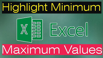 How to Highlight Minimum & Maximum Values in Excel (Automatic)