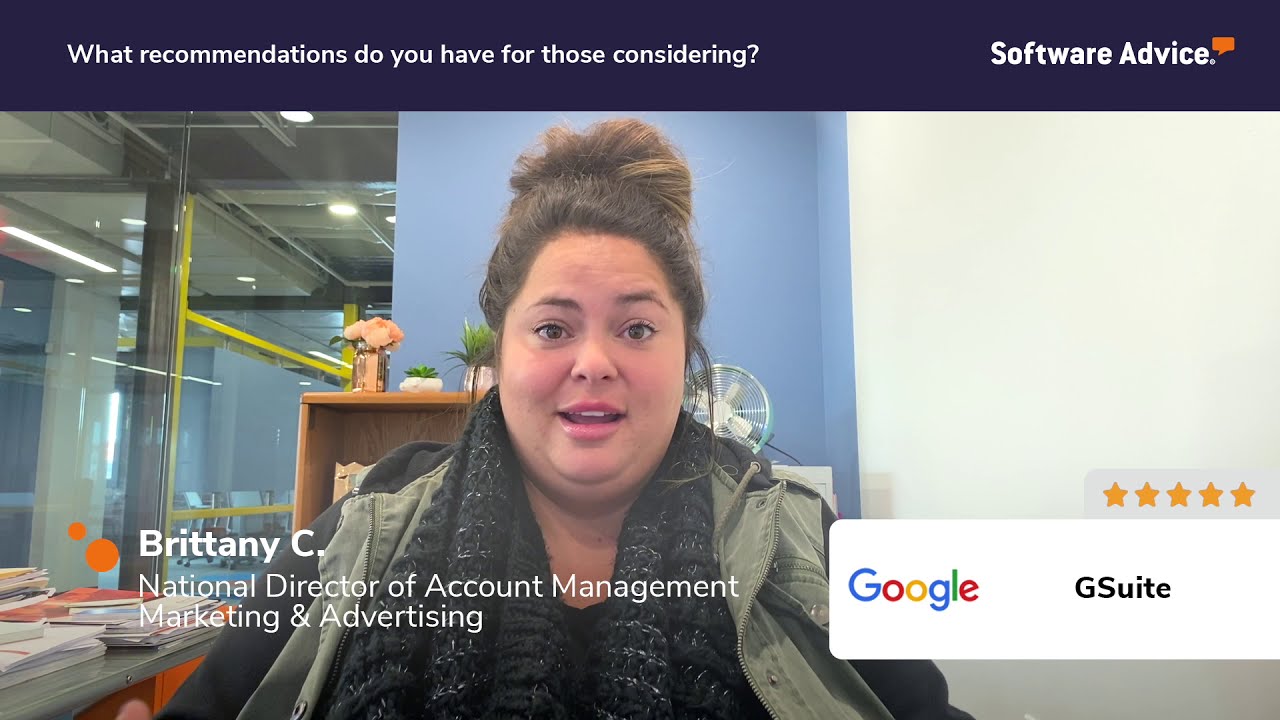 G Suite Review: Couldn't survive my workday without it.