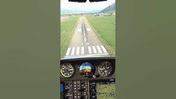 ILS Approach into Bern with a Diamond DA40 NG Diamond Star!