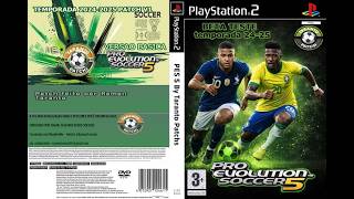 PES 5 By Taranto Patch + Option File - PS2 GAMEPLAY