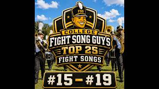Alright… the journey through the Top 25 College Fight Songs continues.