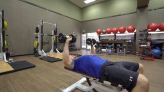 How To Do A Dumbbell Chest Press - Online Personal Trainer Mike Kneuer
