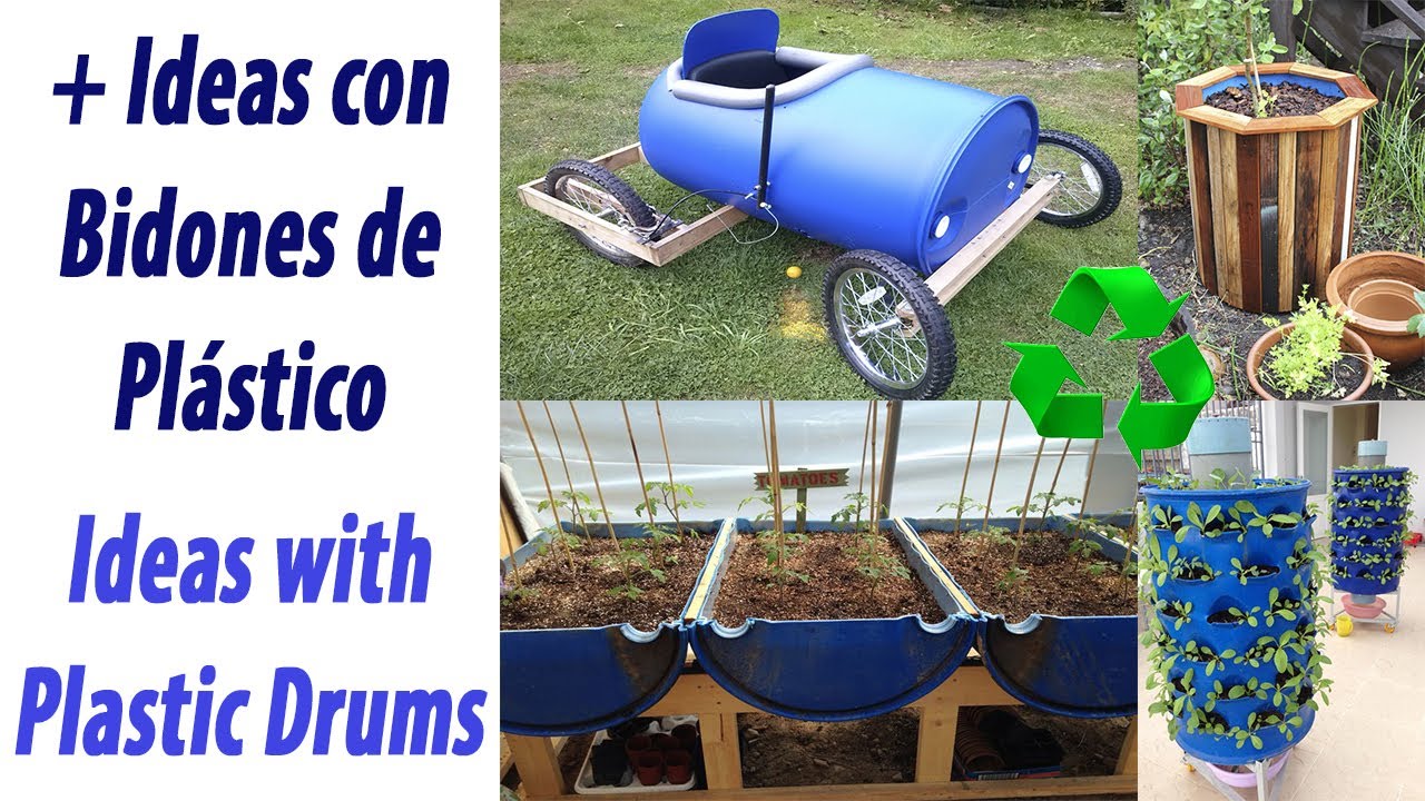 Ideas for Recycling Plastic Drums 
