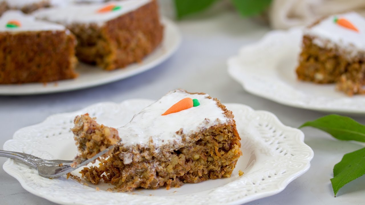 Easter Carrot Cake Swedish Carrot Cake Recipe YouTube