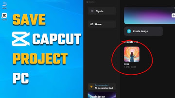 How to Save Capcut project Files to PC 2024