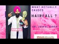What  actually causes Hairfall ? Dr. Jaspal Singh | Saluja Skin Clinic