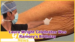 Laura Wright Celebrates Wes Ramsey's Birthday