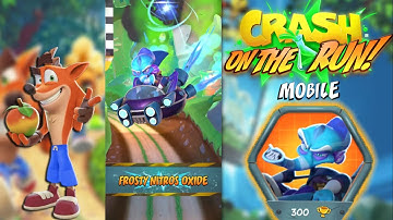 Crash Bandicoot On the Run!! VS Frosty Nitros Oxide كراش بانديكوت!