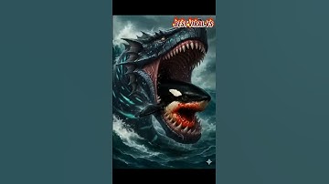 Orca vs Shark, Charybdis, Megalodon, Morgavr, Octopus, Walrus, Lion fish, #shorts #seacreatures