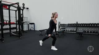 Dumbbell Reverse Lunge | 98 Training Movement Library