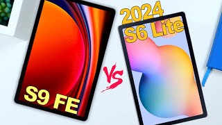 Galaxy Tab S9 FE vs 2024 Tab S6 Lite - TOO EASY!!