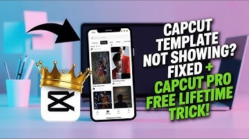 Fix CapCut Templates Not Showing + Unlock CapCut Pro FREE😍