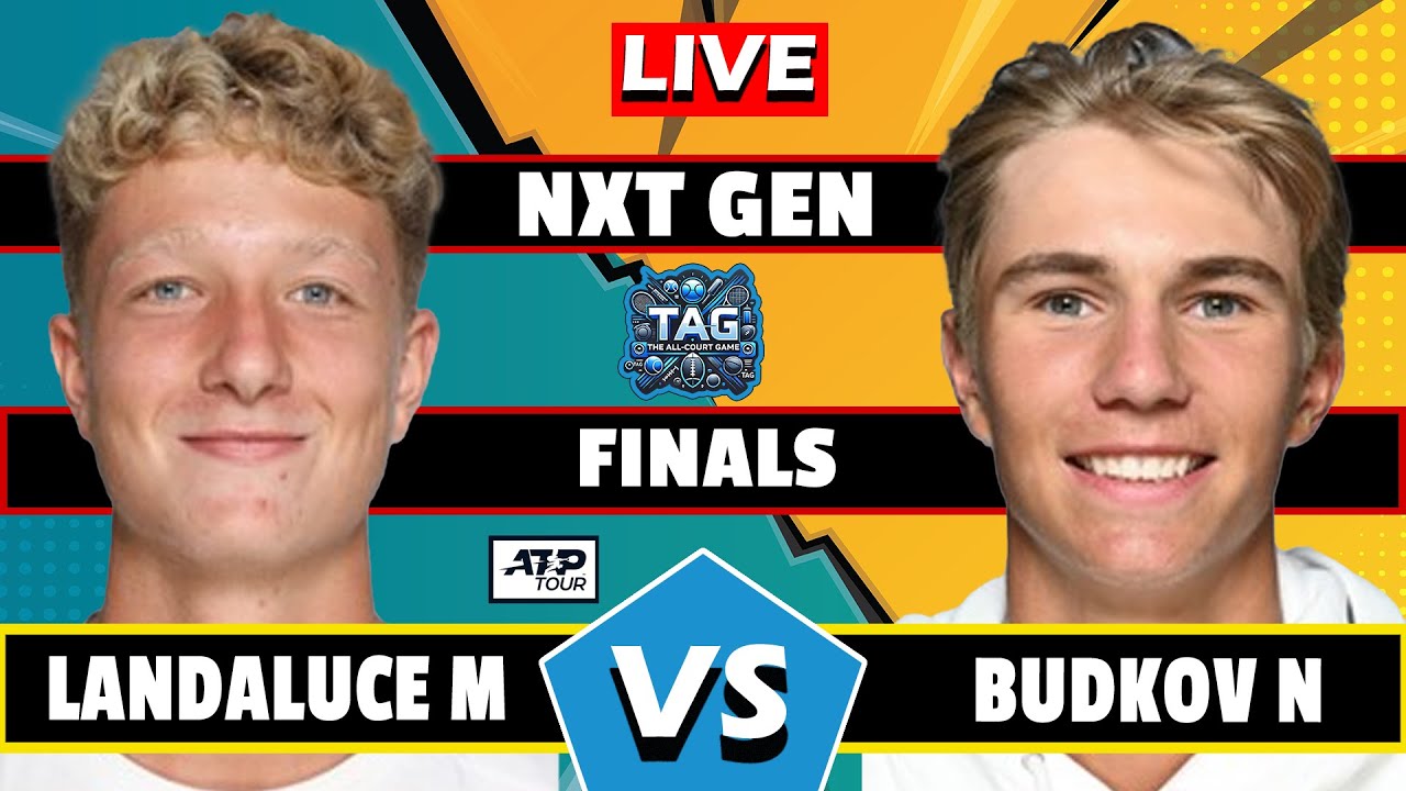 🔴LIVE: Landaluce M vs Bidkov Kjaer N  • Nxt Gen Atp Finals  2025 