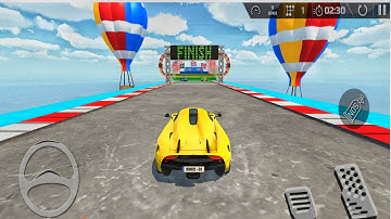 Mega Ramps Unlimited Race Car Stunt 3d || Ramp Car Racing || Android Gameplay 🏎️🔥