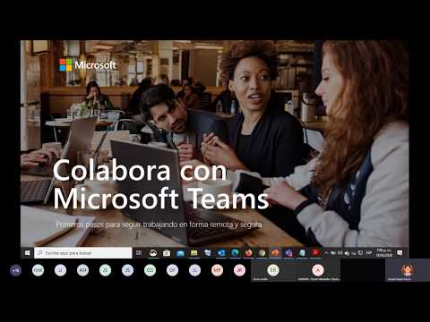 Cómo usar Microsoft Teams para trabajar de forma remota - Video