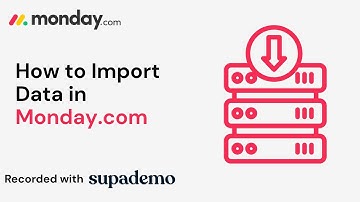 How to Import Data in Monday.com