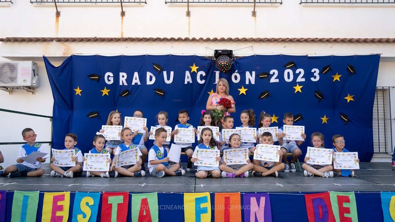GRADUACIÓN INFANTIL 5 años -curso 2022/2023