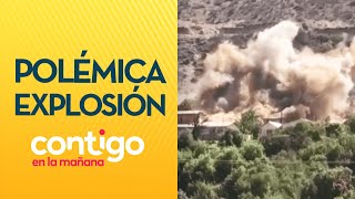 ROCAS VOLADORAS: Polémico video muestra casas dañadas tras tronaduras - Contigo en La Mañana